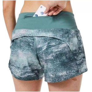 lululemon Green run times Shorts